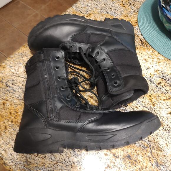 Response Gear Tactical Footwear Black Boots Size 13 USA Model 1077 - Picture 12 of 12